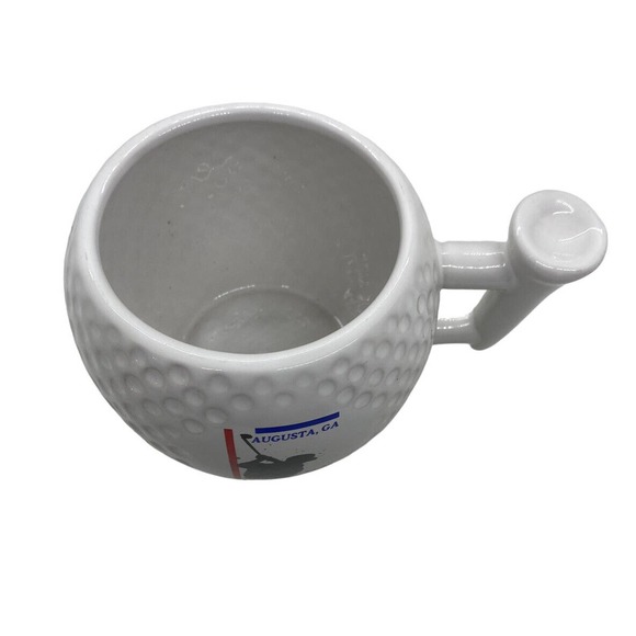 Augusta GA Golf Ball and Tee Shaped Coffee Mug Cup - Picture 2 of 9
